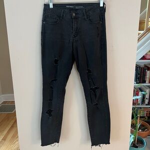 Old Navy | Black Rockstar Jeans
